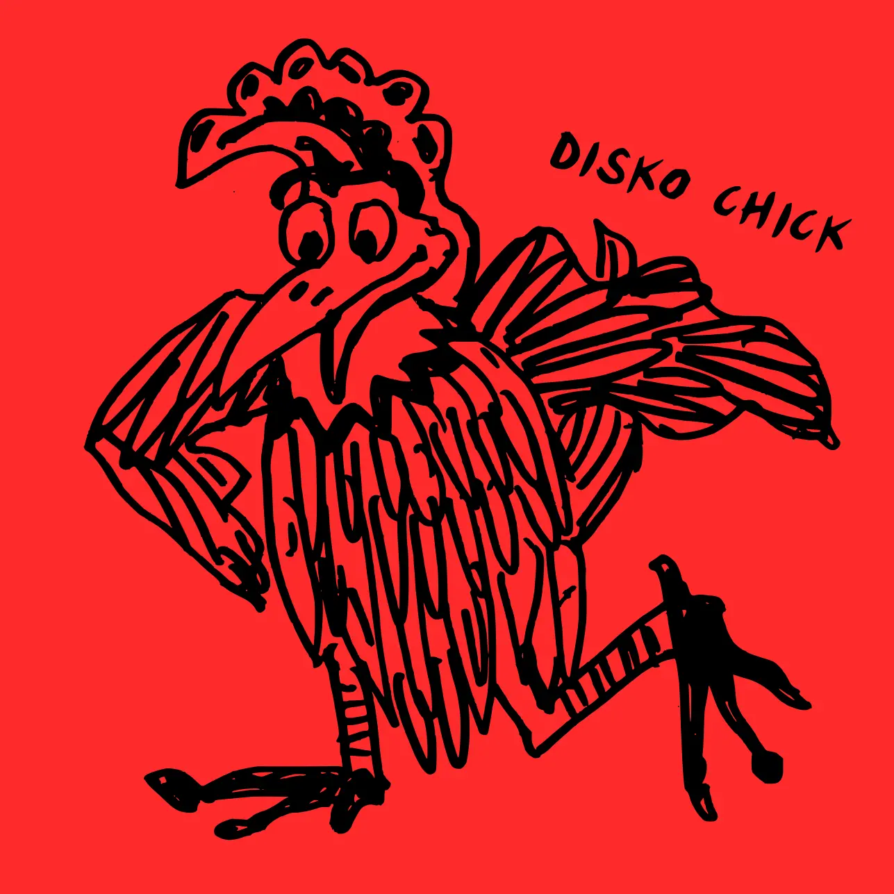 Disko Chick red